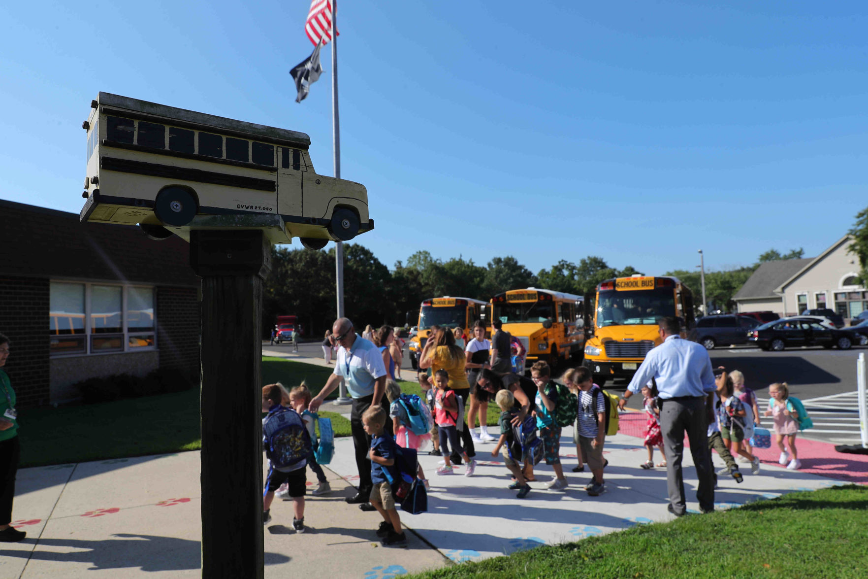 First day of School of David C. Douglass Veterans Memorial School